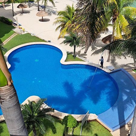 Ocean Front - Ground Floor Condo Cancún Exterior foto