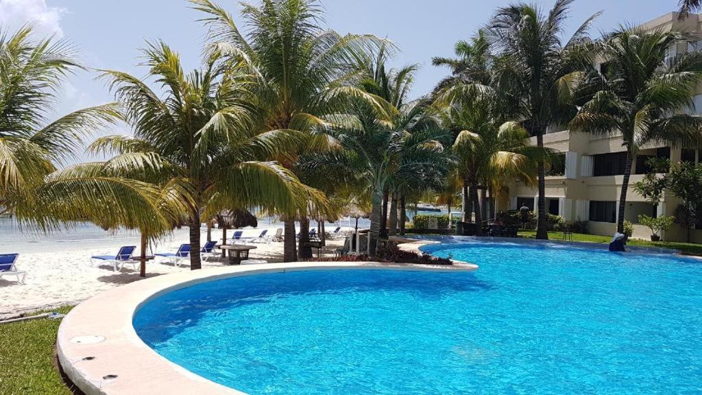 Ocean Front - Ground Floor Condo Cancún Exterior foto